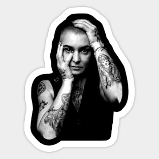 Sinéad O'Connor 1966 - 2023 // Vintage Sticker